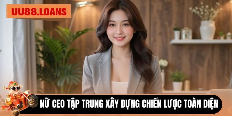 Nữ CEO tập trung xây dựng chiến lược toàn diện 